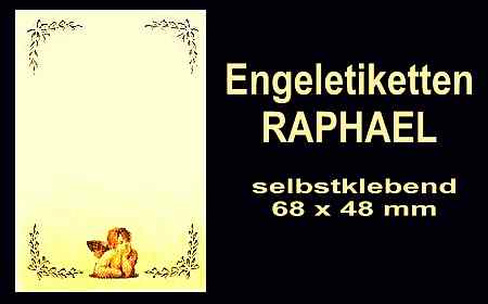 Engeletiketten RAPHAEL