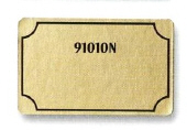 Etiketten, gold